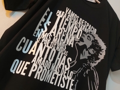 Remera Unisex Negra Gustavo Cerati Lago En El Cielo