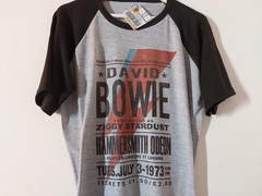 Remera Unisex Manga Ranglan David Bowie Vintage Series en internet