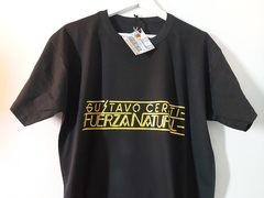 Remera Unisex Gustavo Cerati Fuerza Natural Logo en internet