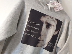 Imagen de Canguro Gris Melange Gustavo Cerati Puente Letra