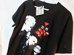 Remera Unisex Negra Depeche Mode Violator Flyer en internet