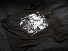 Remera Unisex Negra Airbag Diseño Banda - tienda online