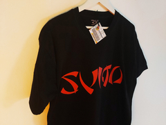 Remera Unisex Negra Sumo Logo Luca Prodan - tienda online