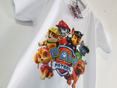 Remera Infantil Paw Patrol Blanca - Beatagonia Store