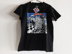 OUTLET - REMERA NEGRA PAPPO'S BLUES 3 talle L