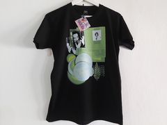 Remera Unisex Negra Artaud Spinetta Diseño Alternativo
