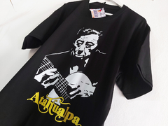 Remera Unisex Algodón Atahualpa Yupanqui Stencil [Varios colores] - tienda online