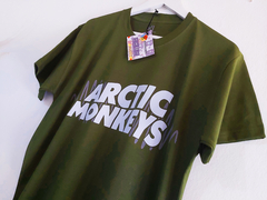 Remera Unisex Arctic Monkeys Logo AM [Varios colores] en internet