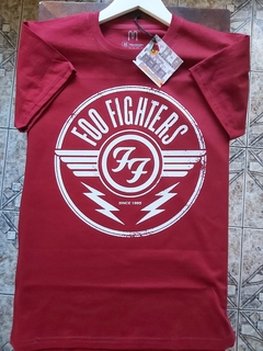 Remera Unisex Foo Fighters Logo [Varios colores] en internet
