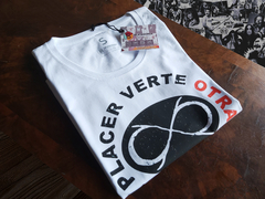 Remera Dama Los Piojos Qué Placer Verte Otra Vez Blanca - comprar online