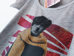 Remera Dama Charly García Art [Varios colores] - tienda online