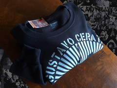 Buzo Negro Cuello Redondo Ahí Vamos Gustavo Cerati Classic - Beatagonia Store