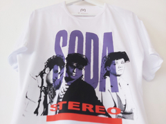 OUTLET - REMERA UNISEX blanca SODA STEREO talle M en internet