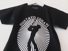 OUTLET - REMERA INFANTIL negro AHÍ VAMOS CERATI talle 6 en internet