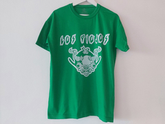 OUTLET - REMERA UNISEX verde LOS PIOJOS talle XL - comprar online