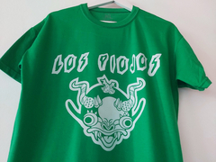 OUTLET - REMERA UNISEX verde LOS PIOJOS talle XL en internet
