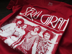 Remera Unisex Bordó Serú Girán Fotografía - tienda online