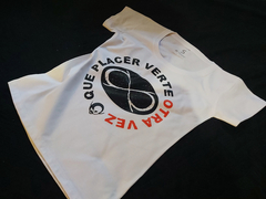 Remera Dama Los Piojos Qué Placer Verte Otra Vez Blanca en internet