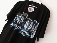 OUTLET - REMERA UNISEX negra System of a Down talle 3XL - comprar online
