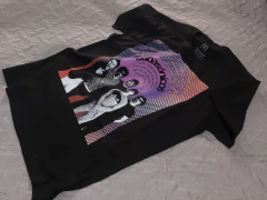 Remera Unisex Negra Babasónicos Diseño Discografía - Beatagonia Store