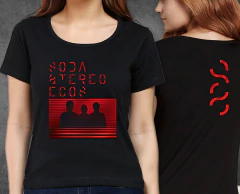 Remera Dama Soda Stereo Ecos Doble Estampa - comprar online