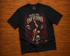 Remera Unisex Airbag Blues del Infierno - comprar online