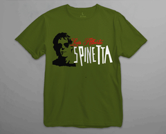 Remera Unisex Luis Alberto Spinetta Verde Oliva - comprar online