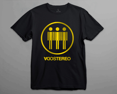 Remera Unisex Soda Stereo Logo Amarillo Círculo - comprar online