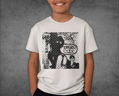 Remera Infantil Charly García Clics Modernos Blanca - comprar online