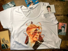 Remera Dama David Bowie Ilustración - comprar online