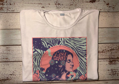 Remera Unisex Lana Del Rey Art