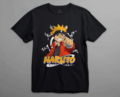 Remera Unisex Negra Naruto Classic - comprar online
