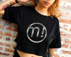 Crop Top Oversize Miranda! Logo Talle Único - comprar online