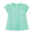 Remera bb nena jaspeada c/ logo "flores" en internet