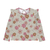 Remera bb nena estampada "florón" c/volado - comprar online