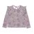 Remera bb nena estampada "florón" c/volado - Gepetto Ropa para Chicos