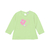 Remera bb nena c/estampa "corazón" c/glitter - comprar online