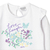Remera bb nena c/estampa "love" c/volados - Gepetto Ropa para Chicos