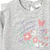 Remera bb nena c/estampa "love" c/volados - tienda online