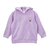 Buzo bb nena micropolar c/capucha y etiqueta cuerito - comprar online