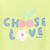 MUSCULOSA CHOOSE LOVE BB - Gepetto Ropa para Chicos