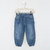 Babucha jean cargo con volados - comprar online