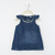 Jumper bebé nena jean con bordado collar "flor" - comprar online