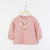 Remera bebé nena jaspeada con estampa "bambi flores" - comprar online