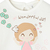 Remera bebé nena con estampa "muñeca" - tienda online