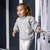 Buzo bebé nena frisa oversize con estampa full frente y manga "cute" - comprar online