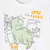 Remera bebé varón con estampa "dino" - tienda online