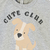 Imagen de Remera bebé varón con estampa frente y manga "cute club"