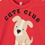 Remera bebé varón con estampa frente y manga "cute club"