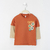 Remera bebé varón con bajomanga y estampa "explore" - comprar online